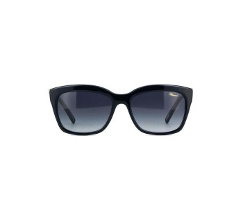 Chopard SCH212S 0700 Wayfarer Black Frame & Black Mirrored Sunglasses For Women in OMAN