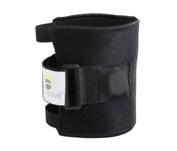 HS372 Beactivo The Wrap For Back Pain Relief Adjustable For Unisex - Black in UAE