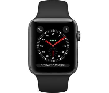 Apple Watch Series 3 - 42mm - Black in UAE