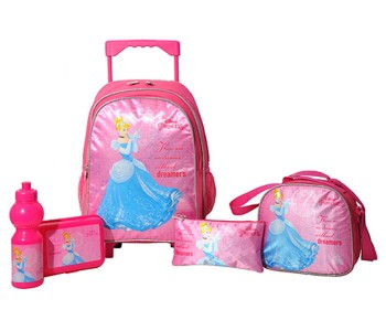 Princess PDRM070001-16 16-inch Dreamers Promotion Trolley Bag - Pink in OMAN