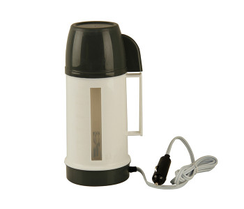 Leostar CK-4386 Electric Water Boiling Mug With Strainer & 2 Cups - White in UAE