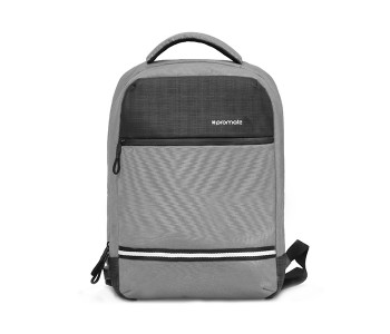 Promate Explorer-BP 13-inch Anti-Theft Laptop Backpack With USB Charging Port - Grey in KSA