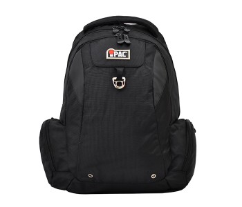 IPAC IPC3408S08 18-inch Classic 4 Backpack With Front Pocket, Black in OMAN