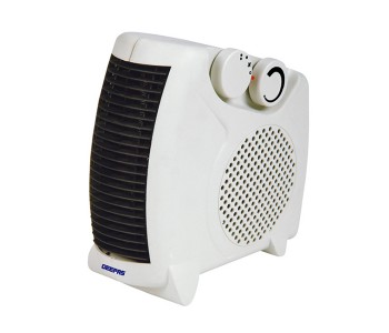 Geepas GFH9520 Fan Heater With 2 Heat Setting - White in UAE