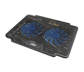 Promate AIRBASE-1 Laptop Cooling Pad With Silent Fan Technology - Black in KSA