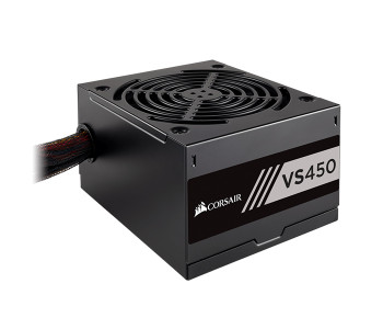 Corsair CP-9020170-UK VS Series VS450 450W 80 Plus White Certified PSU - Black in OMAN