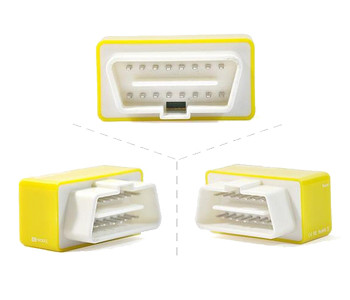 NitroOBD2 Plug & Drive Performance Chip Tuning Box - Yellow in KSA