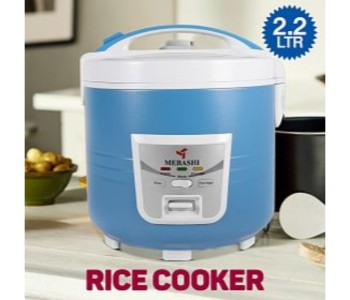 Mebashi ME-RC777 2.2 Liter Electric Rice Cooker 900 W Blue in UAE
