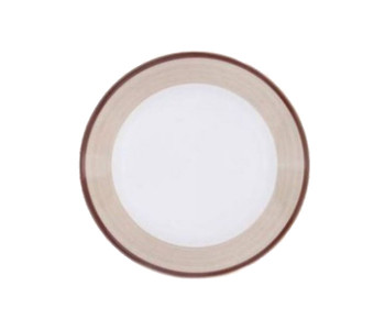 Royalford RF6726 10-inch Melamine Ware Flat Plate - White in UAE