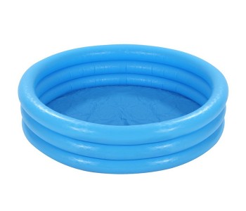 Intex ZX-59416 Inflatable Crystal Blue Three Ring Paddling Pool in OMAN