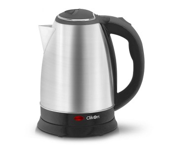 Express Delivery - Clikon CK5125 1.8L Stainless Steel Electric Kettle - Silver - ID 8808