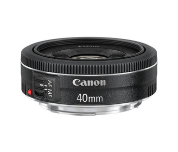 Canon EF 40mm F/2.8 STM Lens For DSLR Camera - Black in UAE