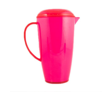 Plastic Water Jug With Lid DDPR14165 Pink in KSA