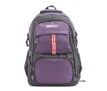 Para John PJSB6015A22 22-inch School Backpack - Purple in UAE