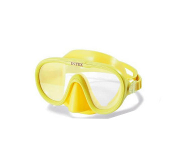 Express Delivery - Intex ZX-55916 Sea Scan Swim Masks Age 8+ - Yellow - ID 32847