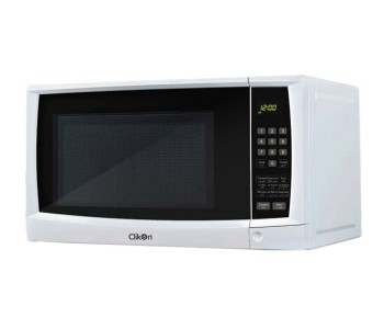 Express Delivery - Clikon CK4317 20L Digital Microwave  - White - ID 8799