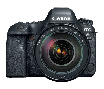 Canon EOS 6D Mark II 26.2 MP DSLR Camera With 24-105mm F/4L II Lens - Black in UAE