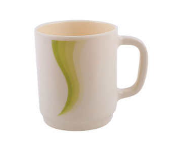 Royalford RF8699 Melamine Super Rays Handle Cup - Green in UAE