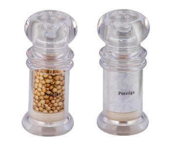 Prestige PR8027 Glass Salt & Pepper Shaker, Clear in UAE