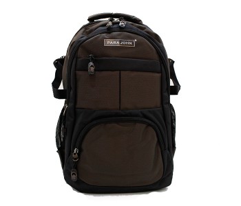 Para John PJSB6016COFFEE22 20-inch School Backpack - Coffee in KSA