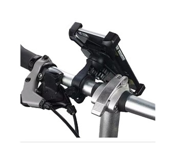 Universal Bike & Cycle Mobile Holder, Black in UAE
