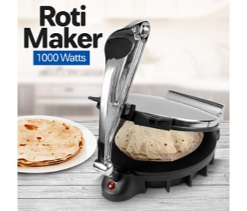 Mebashi ME-RM100 10 Inch Roti Maker 1000 W Stainless Steel And Black in UAE