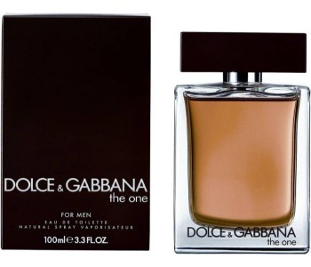 Express Delivery - Dolce and Gabbana 100ml The One Eau De Toilette Perfume for Men - ID 18463