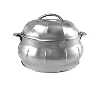 Express Delivery - Royalford RF7477 3 Litre Stainless Steel Sultan Belly Hot Pot - ID 3427