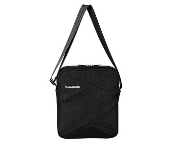 Promate Trench-S 9.7 Inch Lightweight Design Tablets Shoulder Bag, Black in KSA