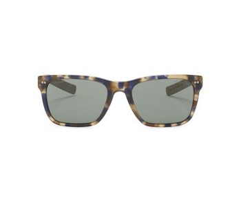 Giorgio Armani 0AR8062 541171 Rectangular Blue Havana & Wood Frame And Grey Green Mirrored Sunglasses For Unisex in OMAN