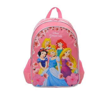 Princess PRCE08123 15-inch Classic Elegance Backpack With 2 Compartment - Pink in OMAN