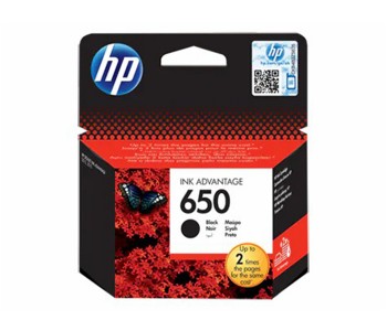 HP 650 Inkjet Cartridge - Black in KSA