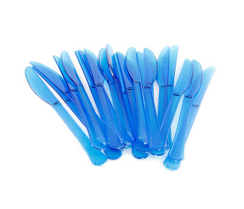 Rosymoment High Gloss Quality Disposable Plastic Forks, 201mm - Set Of 20 in UAE