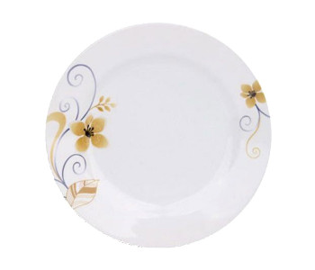 Royalford RF6730 10-inch Melamine Ware Deep Plate - White in KSA