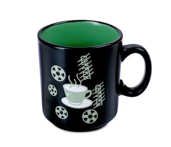 Royalford RF5935 9 Oz Stone Ware Coffee Mug - Black in OMAN