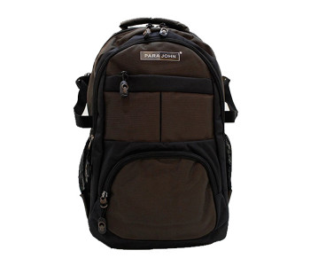 Para John PJSB6016A18 18-inch School Backpack - Coffee in UAE