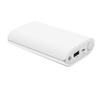 Express Delivery - PZX 10400 mAh Portable Power Bank - White - ID 35917