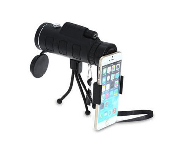 Monocular Telescope Compass 40*60mm Triangle Support & Mobile Phone Clip in OMAN