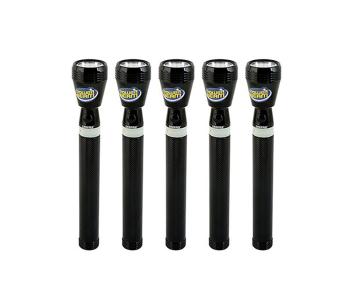 Geepas GFL4669 258.5mm 5-in-1 Rechargeable LED Flashlight Combo -  Front View - ID 607
