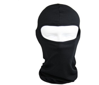 Cotton Full Face Neck Guard Masks CFFNGMB4 Black in OMAN