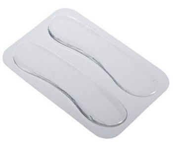 Express Delivery - Silicon Pad for Shoe Heel Support SPH1 Transparent - ID 16421