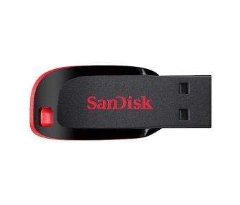 SanDisk SDCZ50-064G-B35 64GB Cruzer Blade USB 2.0 Flash Drive - Black & Red in UAE