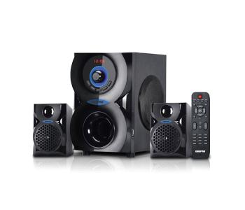 Geepas GMS8585 2.1 Channel Multimedia Speaker System With Bluetooth - Black in UAE