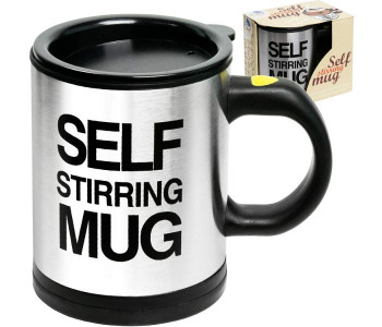 Self Stirring Coffee Mug COF1141 Black in KSA