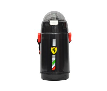 Ferrari S4-BLPR07171 Pearl Double Wall Plastic Water Bottle - Black in OMAN