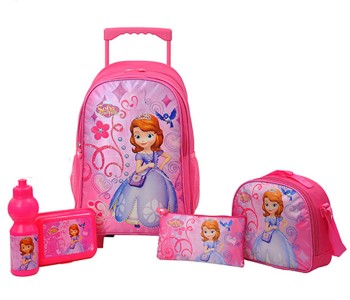 Sofia SSAP080001-16 16-inch The First Sweet As A Promotion Trolley Bag - Pink in OMAN