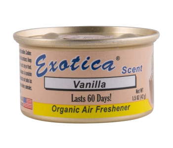 Exotica Organic Car Air Freshener - Vanilla in KSA