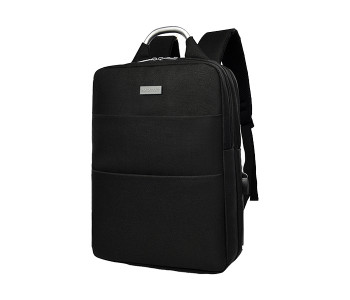 Promate Nova-BP 15.6-inche Laptop Slim Backpack With Water Resistant - Black in KSA