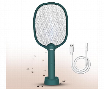 Express Delivery - Clikon Ck4071 Rechargeable Mosquito Racket With Storage Base - ID 138481