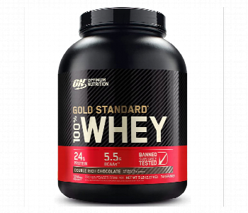 Express Delivery - Optimum Nutrition Gold Standard Whey 5Lbs Double Rich Chocolate - ID 141674
